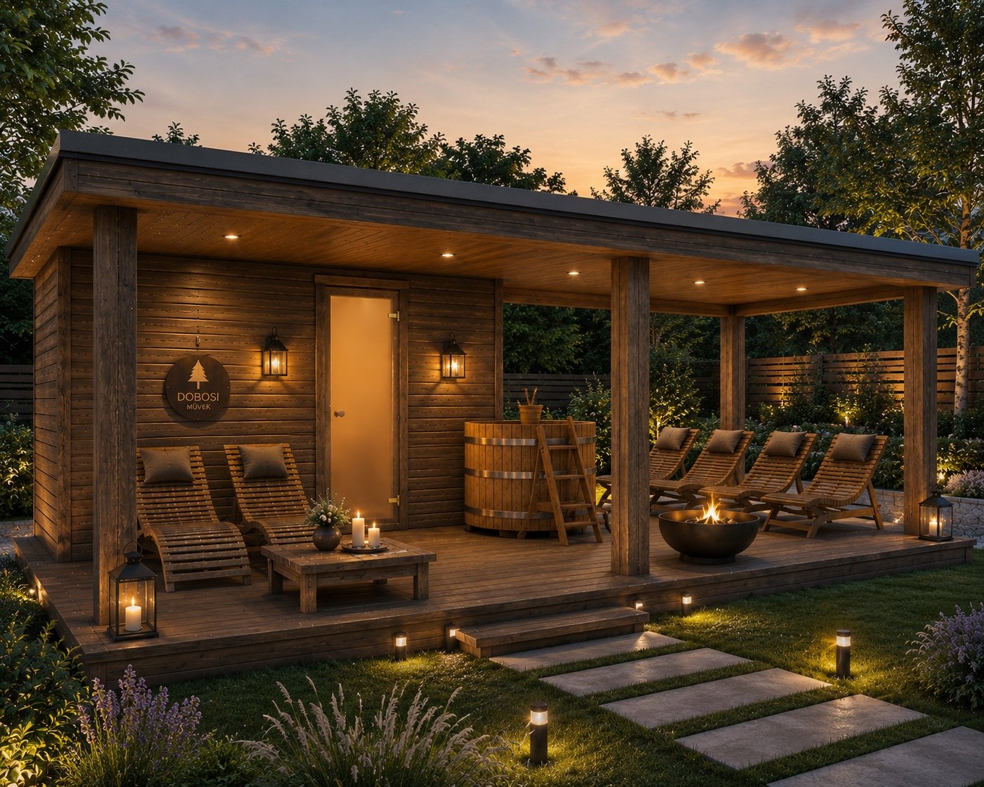 FOREST Sauna Terrace - Scandinavian Dream