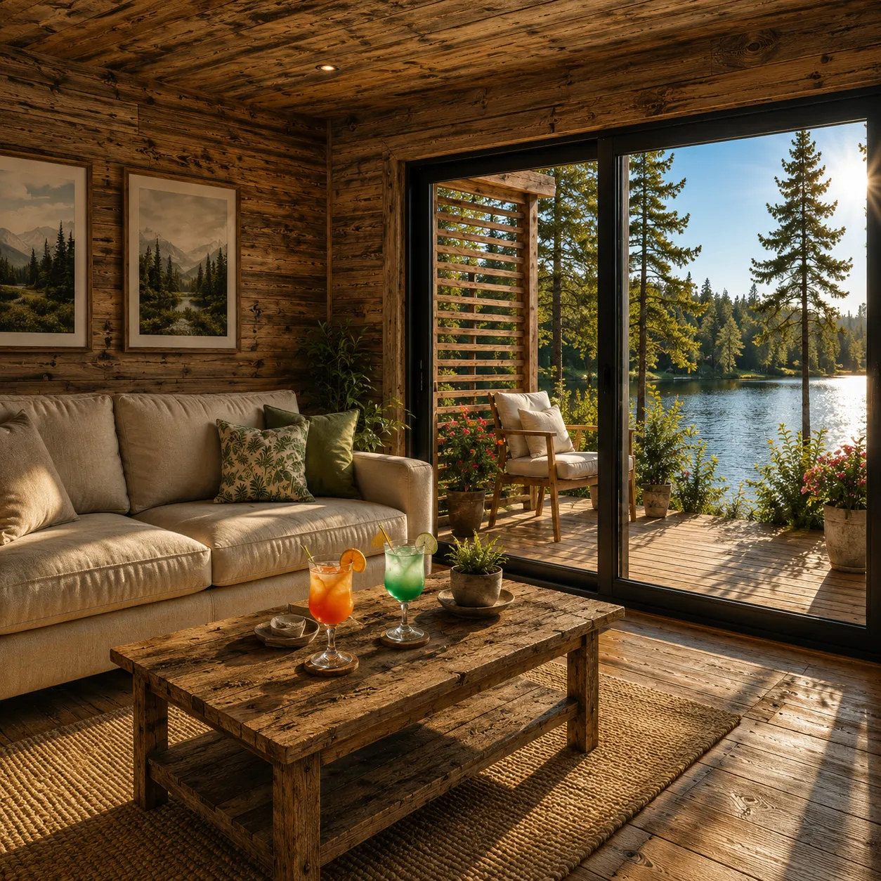 Forest Horizon Thermowood prémium fa kerti ház garden office és vendégház funkcióval